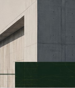 Modern beton mimari detay